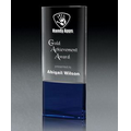 Blue Strata Crystal Award
